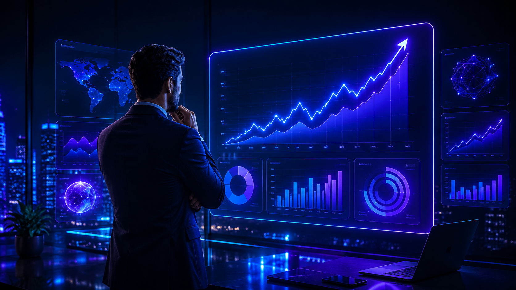 Crecimiento empresarial con analítica y resultados digitales